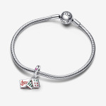 Шарм Pandora Mahjong Triple Dangle, серебро - фото 3