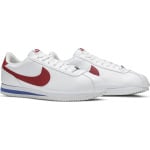 Кроссовки Nike Cortez Basic 'White Varsity Red', белый - фото 8