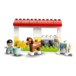 Конструктор LEGO DUPLO 10951 Конюшня для лошади и пони - фото 8