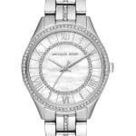 Часы наручные Michael Kors Mini Lauryn Pavé Silver-Tone, серебристый - фото 2