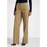 Брюки COTTON TWILL HIGH RISE PANT Lauren Ralph Lauren, цвет Tan - фото 4