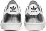 Adidas superstar metallic silver hotsell