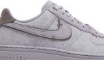 Nike air force top 1 suede purple