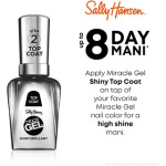 Гель-лак для ногтей Miracle Top Coat, 14,7 мл, Sally Hansen - фото 3