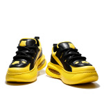 Кроссовки мужские Lifestyle Shoes Men Low-Top Bookish Star, цвет Black/Yellow - фото 15