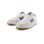 Низкие кроссовки New Balance Leder BB480, цвет weiß/dunkelblau - фото 2