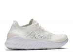 Nike FREE RN FLYKNIT 2018 TRIPLE WHITE CDEK.Shopping