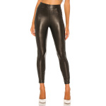 Лыжные брюки SPANX Like Leather Skinny, цвет Luxe Black - фото