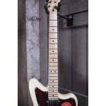 Электрогитара Squier Paranormal Offset Telecaster, Maple Fingerboard, Tortoiseshell Pickguard, Olympic White Electric Guitar 0377005505 - фото 4