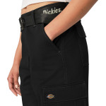 Укороченные брюки-карго свободного покроя Dickies, черный - фото 4