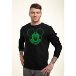 Толстовка DISNEY CLASSIC MICKEY MICKY SHAMROCKS Disney, черный - фото