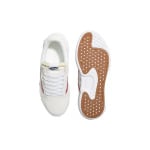 Кроссовки Vans Old Skool Skateboarding Shoes Unisex Low-top Beige, бежевый/красный - фото 5