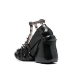 Jean Paul Gaultier туфли Punk Love на платформе из коллаборации с Melissa, черный - фото 3