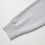 Толстовка Uniqlo Sweat Zipped Hoodie, серый - фото 5