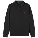 Футболка Polo Ralph Lauren Long Sleeve Slim Fit Polo - фото