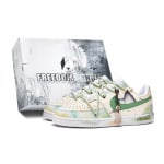 Кроссовки Nike Court Vision 1 Skateboarding Shoes Men Low-top Yellow/green, желтый - фото