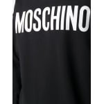 Moschino толстовка с круглым вырезом и логотипом, черный - фото 5