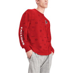 Мужская красная толстовка с капюшоном atlanta falcons reid graphic pullover Tommy Hilfiger, красный - фото