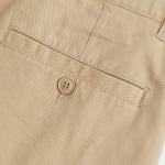 Брюки H&M Slim Fit Cotton Chinos, бежевый - фото 7