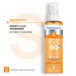 Pharmaceris S Body сухое защитное масло для тела для влажной и сухой кожи с SPF50+, 200 мл - фото 2