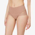 Трусики из ткани с цветочным кружевом Undie-tectable Spanx, цвет cafe au lait - фото 3