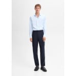 Рубашка SLIM-FIT STRIPED  Massimo Dutti, светло-голубой - фото