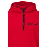 Толстовка Replay Kapuzen Organic Cotton Fleece, красный - фото 3