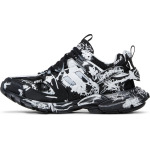 Кроссовки Balenciaga Track Sneaker 'Graffiti - Black White', черный - фото 3