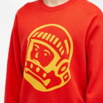 Свитшот Billionaire Boys Club Astro Crew Knit, красный/желтый - фото 5