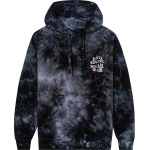 Худи Anti Social Social Club Kkoch Hi-5 Hoodie Black Tie Dye, черный - фото