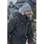 Шерстяная шапка Fjallraven 1960 с логотипом, серый - фото 6