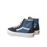 Кроссовки Sk8-Hi Tapered VN0009QPBA21 Vans, голубовато-черный - фото 3