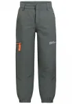 Уличные брюки Jack Wolfskin "TURBULENCE PANTS K", зеленый - фото 3