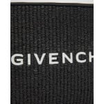 Дорожная сумка на молнии из рафии с браслетом Givenchy, цвет Black - фото 5