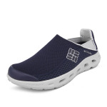 Кроссовки Columbia Lifestyle Shoes Men Low-top Blue/white, синий - фото 3