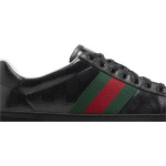 Кроссовки Gucci Ace 'GG Crystal Canvas - Black', черный - фото 2