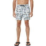 Шорты Quiksilver Oceanmade Mix Stretch 17" Volley, белый - фото 3