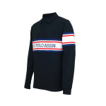 Поло Longsleeve U.S. Polo Assn., цвет schwarz - фото 3