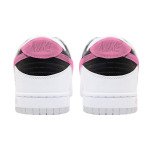 Кроссовки Nike Dunk Skateboarding Shoes Men Low-top White/rose, белый/фуксия - фото 4