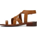 Туфли Franco Sarto Ina Strappy Sandals, цвет Tan Leather - фото 4