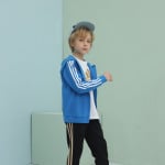 Детская куртка Adidas, белый/синий/зеленый - фото 4