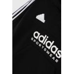 Детская толстовка adidas J HOT FL HOODIE, черный - фото 4