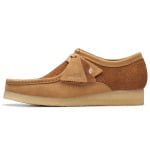 Оригинальные ботинки Wallabee, комбинированные, песчаник Clarks - фото