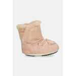 Детские зимние ботинки Moon Boot CRIB SUEDE, розовый - фото 3