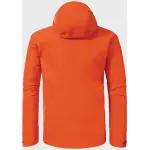 Дождевик Schöffel "Jacket Easy XT M", с капюшоном, оранжевый - фото 2