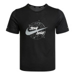 Футболка dri fit mylar wild run tee мужские Nike, черный - фото