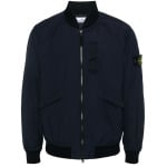 Stone Island пуховик с нашивкой Compass, синий - фото