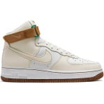 Кроссовки Nike Air Force 1 High '07 LV8 EMB, белый / коричневый - фото