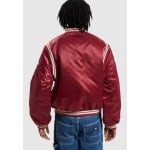 Бомбер Chaquetas FUBU COLLEGE VARSITY, цвет red black creme - фото 3