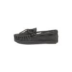 Мокасины PILE LINED HARDSOLE Minnetonka, цвет charcoal - фото